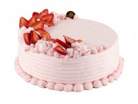 BEZGLUTENOWY Tort Truskawkowy 1,5 kg